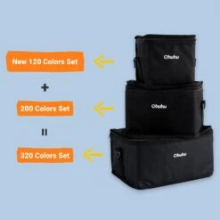 Ohuhu Oahu 320 Colors Dual Tip Alcohol Art Markers with Carrying Case -Ohuhu Store 16336028256000