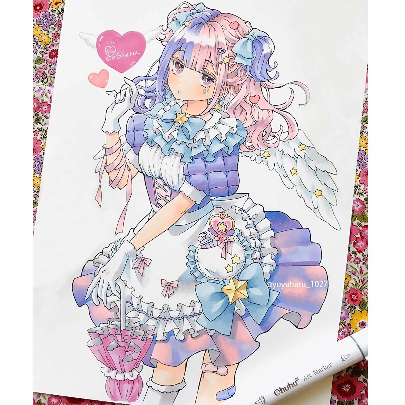 Ohuhu Oahu 48 Pastel Colors Dual Tip Alcohol Art Markers 11 Ohuhu Oahu 48 Pastel Colors Dual Tip Alcohol Art Markers - Image 9