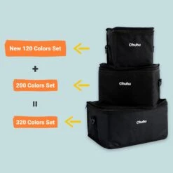 Ohuhu Oahu 200 Colors Dual Tip Alcohol Art Markers - Fine & Chisel Set -Ohuhu Store 16456985956200