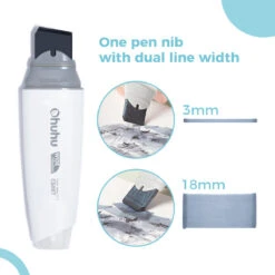 Ohuhu Molokai 24-Piece Extra-wide Tip Alcohol Art Marker Set 26 Ohuhu Molokai 24-Piece Extra-wide Tip Alcohol Art Marker Set -Ohuhu Store 2 5f84d85e 1880 4240 b9a5 e130296ada28