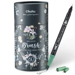 Ohuhu Maui Dual Tip Water-Based Art Markers - 60 Vibrant Colors Set -Ohuhu Store 60 1 8b9f05be d467 4076 9fcc 8c3e6f2b835f