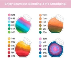 Ohuhu Kaala Series 60-Color Dual Tip Alcohol Art Markers 25 Ohuhu Kaala Series 60-Color Dual Tip Alcohol Art Markers -Ohuhu Store 60illustrationtone 3