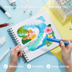 Ohuhu Alcohol Marker Ink Refill - Professional BV58 / B140 Vibrant Ink -Ohuhu Store 7 a373f581 b2ba 420d 9818 3663ba13ff98