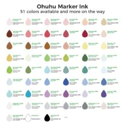 Ohuhu Alcohol Marker Ink Refill - Professional BV58 / B140 Vibrant Ink -Ohuhu Store 8 34838eb1 ba53 428b acec 75bdbc260162