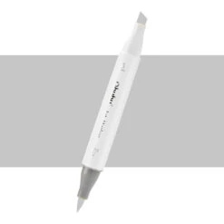 Ohuhu Honolulu CG050 Neutral Grey 05 Dual Tip Art Marker (Brush & Chisel)