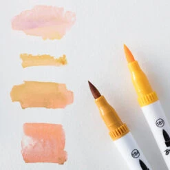 Ohuhu Maui 36 Skin Tone Colors Dual Tip Art Markers (Brush & Fineliner) -Ohuhu Store Detail 12