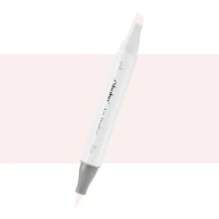 Ohuhu Honolulu E010 Pale Fruit Pink Individual Marker (Brush & Chisel Tip)