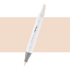 Ohuhu Honolulu Individual Marker - E090 Eggshell White (Brush & Chisel Dual Tip)
