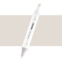 Ohuhu Oahu Series Individual Marker E182/Y610 - Dual Fine & Chisel Tip, Putty