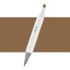 Ohuhu Honolulu Series Individual Marker - E370 Light Walnut (Brush & Chisel) 1 Ohuhu Honolulu Series Individual Marker - E370 Light Walnut (Brush & Chisel) -Ohuhu Store E370