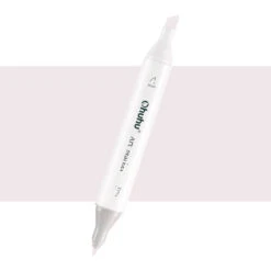 Ohuhu Oahu E685 Gray Wolf Hair Alcohol Marker, Fine & Chisel Dual Tip