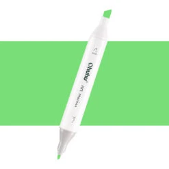 Ohuhu Oahu Series G483 Grass Green Individual Marker - Fine & Chisel Tip