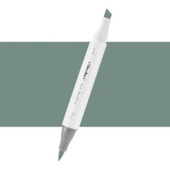 Ohuhu Honolulu GG5 Green Grey Dual Tip Alcohol Marker (Brush & Chisel)