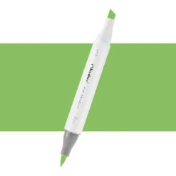 Ohuhu Honolulu Series GY2 Grass Green Dual Tip Marker (Brush & Chisel)