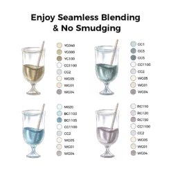 Ohuhu Honolulu Series: Professional Alcohol-based Brush & Chisel Markers 41 Ohuhu Honolulu Series: Professional Alcohol-based Brush & Chisel Markers -Ohuhu Store Honolulu 36 gray 4 765d524d 36fe 48b7 ab26 875e00dedaa0