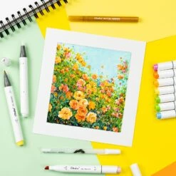 Ohuhu Honolulu 48 Mid-tone Colors Alcohol Markers with Dual Brush & Chisel Tips 21 Ohuhu Honolulu 48 Mid-tone Colors Alcohol Markers with Dual Brush & Chisel Tips -Ohuhu Store Honolulu 48 mid tone 5 9be2f084 f39f 44c6 85e1 b1a945d1f69a