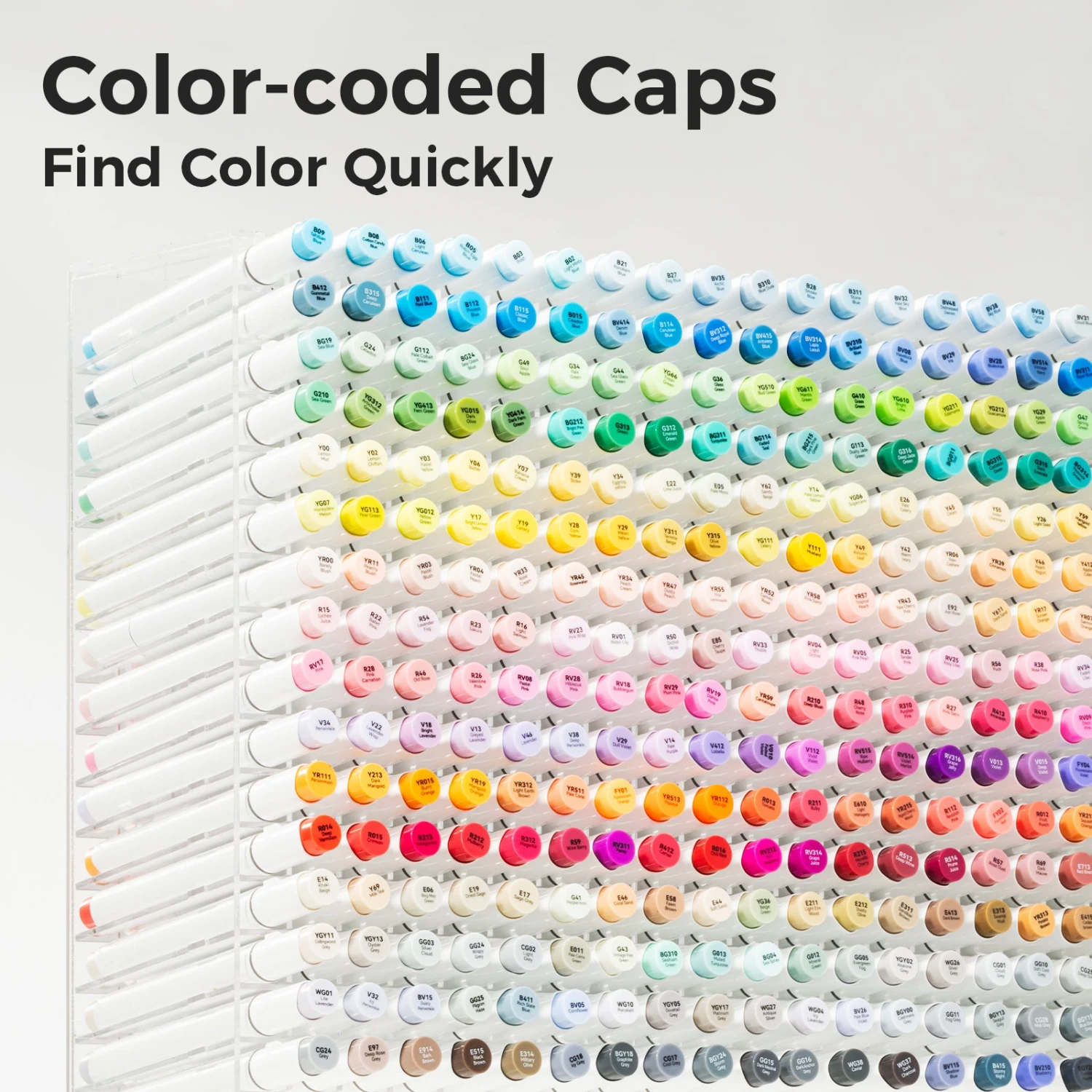 Ohuhu Honolulu 320 Colors Dual Tips Alcohol Art Markers 18 Ohuhu Honolulu 320 Colors Dual Tips Alcohol Art Markers - Image 16