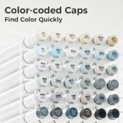 Ohuhu Honolulu 36 Gray Tone Alcohol Markers - Dual Tip Brush & Chisel Set -Ohuhu Store Honolulu 36 Gray Tone v2 3