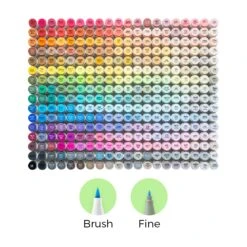 Ohuhu Honolulu 320 Colors Dual Tips Alcohol Art Markers 25 Ohuhu Honolulu 320 Colors Dual Tips Alcohol Art Markers -Ohuhu Store Honolulu B 320 Basic v5