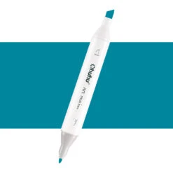 Ohuhu Oahu MG170 Blue Grey Individual Marker - Fine & Chisel