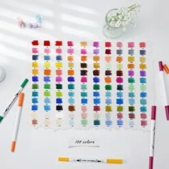 Ohuhu Maui 120 Colors Dual Tip Art Marker Set for Sketching and Calligraphy -Ohuhu Store Maui 120 Colors white 1 1836fba9 88c4 4d5d abe0 620e60dd18f7
