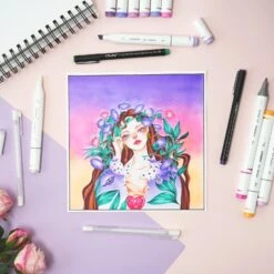 Ohuhu Store -Ohuhu Store Oahu markers 120 320 colors 3 4d5bd2e1 f405 4990 a167 74d4d093efd6