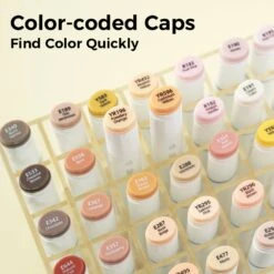 Ohuhu Oahu Series 36 Skin Tone Alcohol Art Markers with Dual Tips 22 Ohuhu Oahu Series 36 Skin Tone Alcohol Art Markers with Dual Tips -Ohuhu Store Oahu markers 36 skin colors 3 a72e2bc3 409f 442d 888f aff6a7a75727