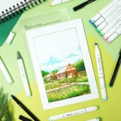 Ohuhu Store -Ohuhu Store Oahu markers 40 100 colors 4 643e1955 6f56 46aa 880d 16cbd445055c