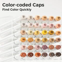 Ohuhu Oahu Series 36 Skin Tone Alcohol Art Markers with Dual Tips 28 Ohuhu Oahu Series 36 Skin Tone Alcohol Art Markers with Dual Tips -Ohuhu Store Oahu 36 skin v2 3