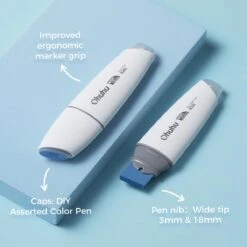 Ohuhu Molokai 24-Piece Extra-wide Tip Alcohol Art Marker Set 27 Ohuhu Molokai 24-Piece Extra-wide Tip Alcohol Art Marker Set -Ohuhu Store OhuhuMolokaiFourTonesExtra largeNibDualTipsAlcoholArtMarkers 2