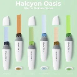 Ohuhu Molokai 24-Piece Extra-wide Tip Alcohol Art Marker Set 30 Ohuhu Molokai 24-Piece Extra-wide Tip Alcohol Art Marker Set -Ohuhu Store OhuhuMolokaiFourTonesExtra largeNibDualTipsAlcoholArtMarkers 6