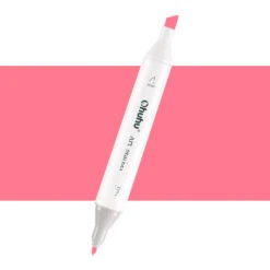 Ohuhu Oahu Individual Marker, Fine & Chisel Tip - R393 Coral Pink