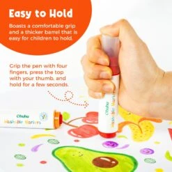 Ohuhu Washable Stamper Kids Dual Tips Water-based Markers -Ohuhu Store Stamper markers 5