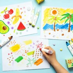 Ohuhu Washable Stamper Kids Dual Tips Water-based Markers -Ohuhu Store Stamper markers 9