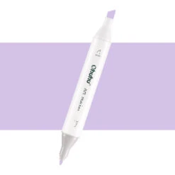 Ohuhu Oahu V185 Deep Lilac Dual-Tip Marker - Fine & Chisel