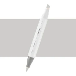 Ohuhu Honolulu WG050 Warm Grey 05 Alcohol Marker - Brush & Chisel