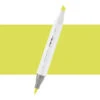 Ohuhu Honolulu Y080 Lightning Yellow Individual Alcohol Marker (Brush & Chisel) 2 Ohuhu Honolulu Y080 Lightning Yellow Individual Alcohol Marker (Brush & Chisel) -Ohuhu Store Y080