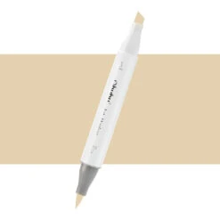 Ohuhu Honolulu Y230 Deep Cream Dual Tip Marker (Brush & Chisel)