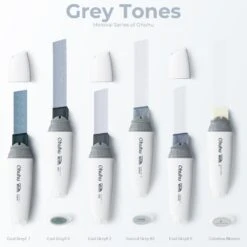 Ohuhu Molokai 24-Piece Extra-wide Tip Alcohol Art Marker Set 33 Ohuhu Molokai 24-Piece Extra-wide Tip Alcohol Art Marker Set -Ohuhu Store Y30 80402 42 1