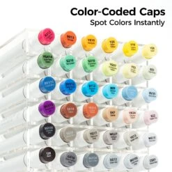 Ohuhu Honolulu Plus Series Supreme Rubber Brush Tip Markers -Ohuhu Store Y30 80403 45 8