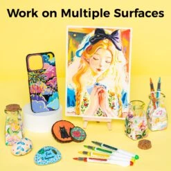 Ohuhu Nahuku Series 48-Pack Direct-Ink Acrylic Brush Tip Markers -Ohuhu Store Y30 80601 84Nahuku6