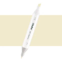 Ohuhu Oahu Series Y397 Canaria Yellow Marker - Dual Tip Fine & Chisel