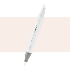 Ohuhu Honolulu YR110 Mellow Peach Individual Art Marker - Brush & Chisel