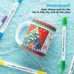 Ohuhu 36 Colors Acrylic Paint Markers: Dual-Tipped Fine & Dot Paint Pens -Ohuhu Store brushdotacry6