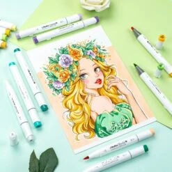 Ohuhu Honolulu S Series Dual Soft Tip Alcohol Art Markers -Ohuhu Store honolulus 4 15fa69fe 5541 43d7 b506 74a8d240928e