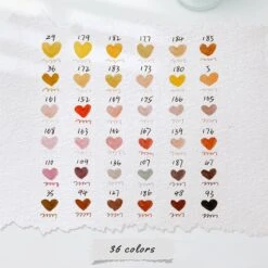 Ohuhu Maui 36 Skin Tone Colors Dual Tip Art Markers (Brush & Fineliner) -Ohuhu Store maui 36 color