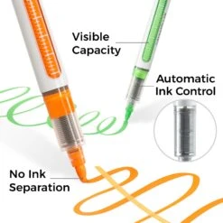 Ohuhu Direct-Ink Acrylic Markers - 24 Professional Colors (Nahuku Series) -Ohuhu Store nahuku 24 0 3