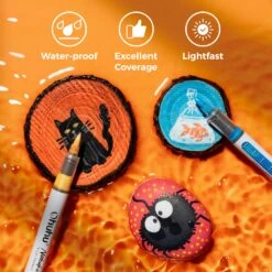 Ohuhu Direct-Ink Acrylic Markers - 24 Professional Colors (Nahuku Series) -Ohuhu Store nahuku 24 0 5 0174d448 8688 4067 9948 f01ea8ea9e11