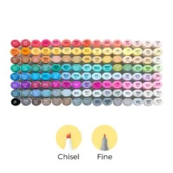 Ohuhu Oahu 120 Colors Dual Tip Alcohol Art Markers Set -Ohuhu Store oahu 120 2