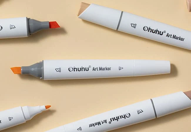 Ohuhu Kaala Dual Tip Alcohol Markers - 24 Professional Skin Tone Set 11 Ohuhu Kaala Dual Tip Alcohol Markers - 24 Professional Skin Tone Set - Image 9